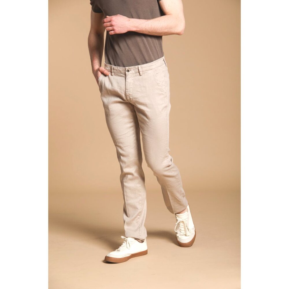 NWT Masons Italy Mens Size 38 or 40 Beige Torino Poplin Slim Fit Chino Pants NEW